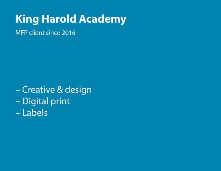 King Harold Academy text